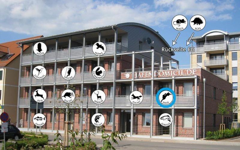 Hafendomicil Appartement Wh06 - Hase Waren  Esterno foto